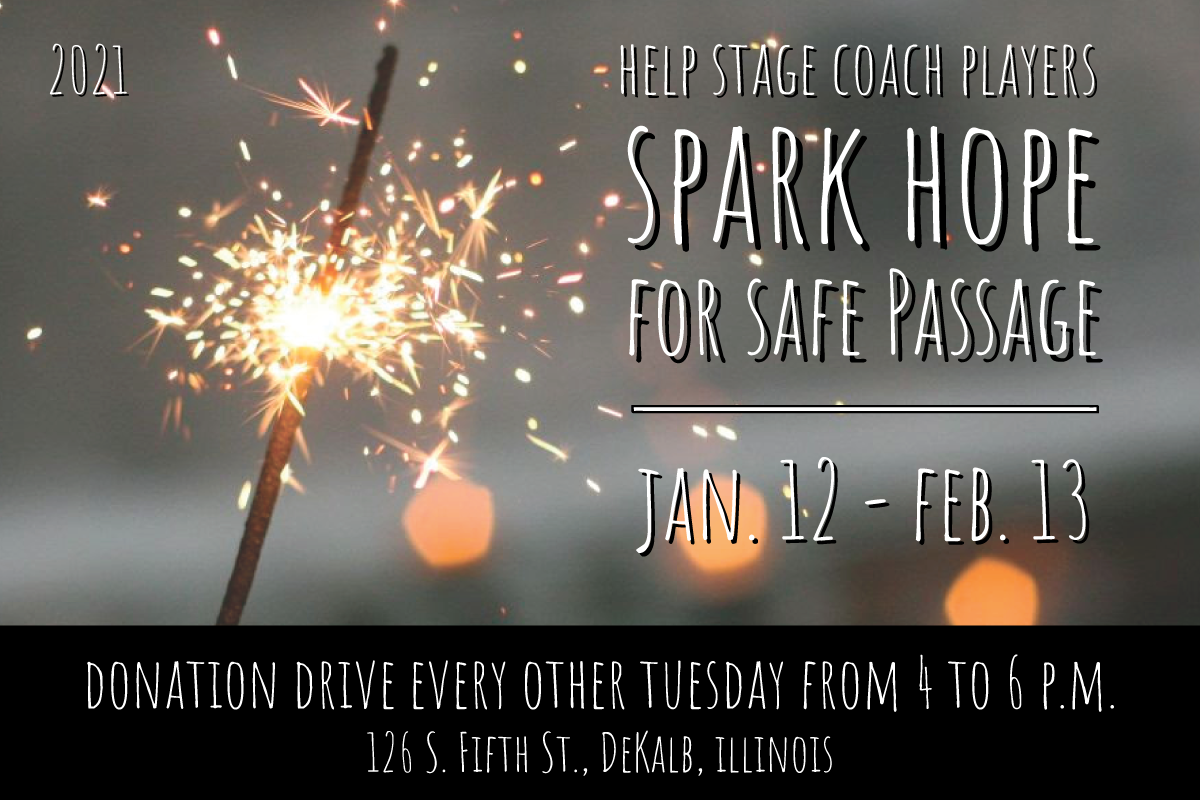 You are currently viewing Stage Coach Players Kicks Off “Spark Hope” Campaign, Continues Food Drive for Local Pantries