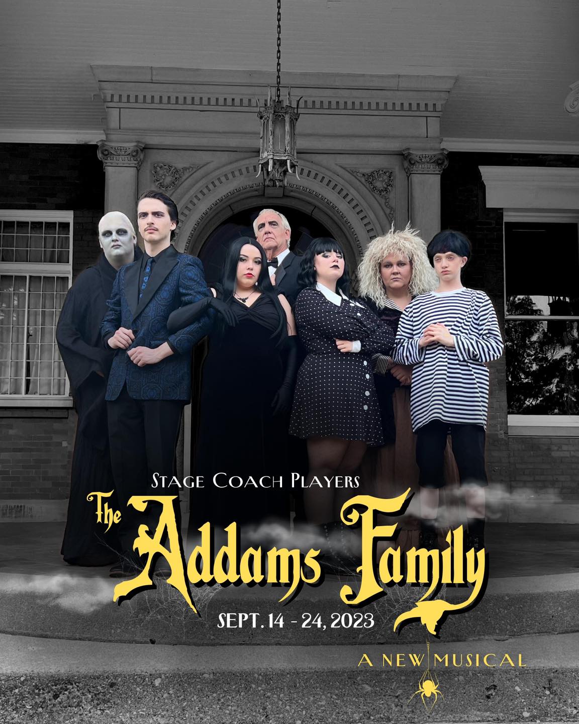 Read more about the article Stage Coach Players Presents “The Addams Family” September 14-24, 2023