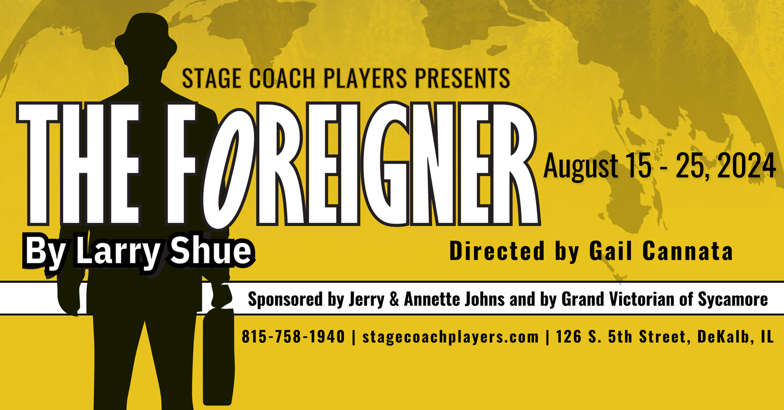 Read more about the article STAGE COACH PLAYERS BRINGS COMEDIC FARCE TO DEKALB AUG. 15 – 25, 2024